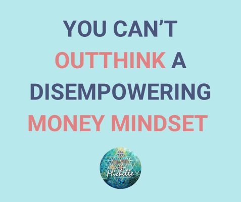 can't outthink money mindset